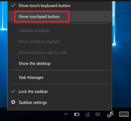 Comment afficher le pavé tactile virtuel sur Windows 10-1